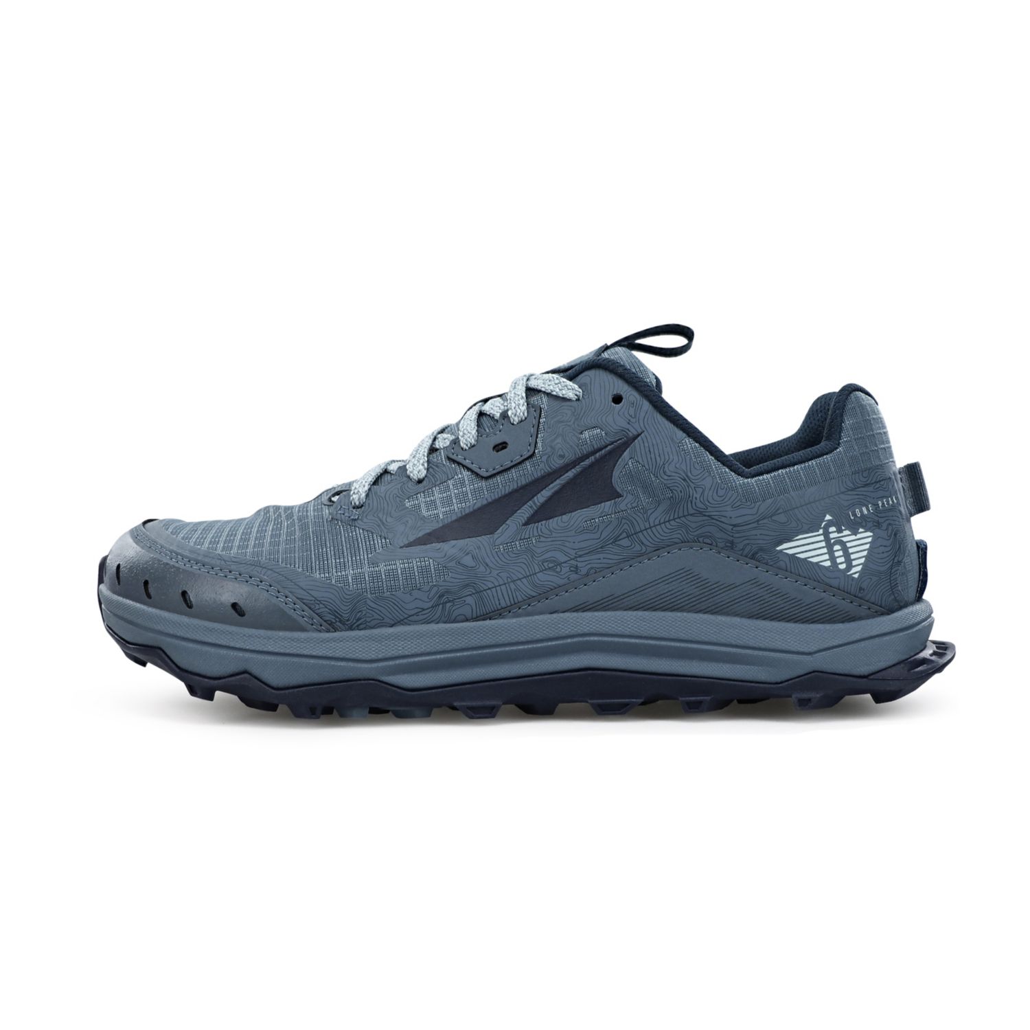 Altra Lone Peak 6 Women's Trail Running Shoes Navy / Light Blue | South Africa-01234799